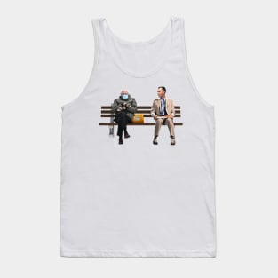 Bernie Sanders Inauguration Mittens Meme Tank Top